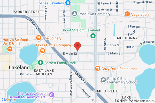 The Parrot location map